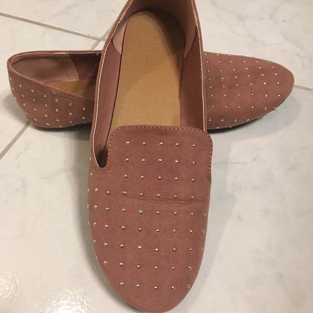 Charlotte Russe studded loafer